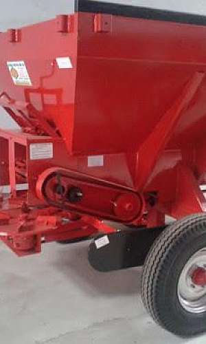 Distribuidor de calcário e adubo Distribuidor de calcário e adubo