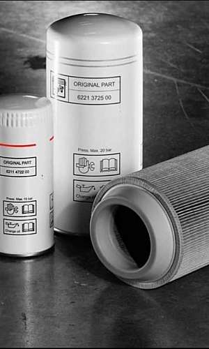 Filtro de óleo industrial Filtro de óleo industrial