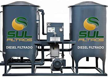 Filtro prensa duplo para diesel