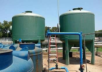 Filtro industrial para tratamento de água