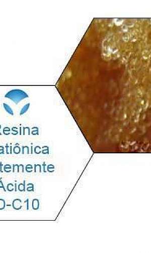 Resina catiônica Resina catiônica